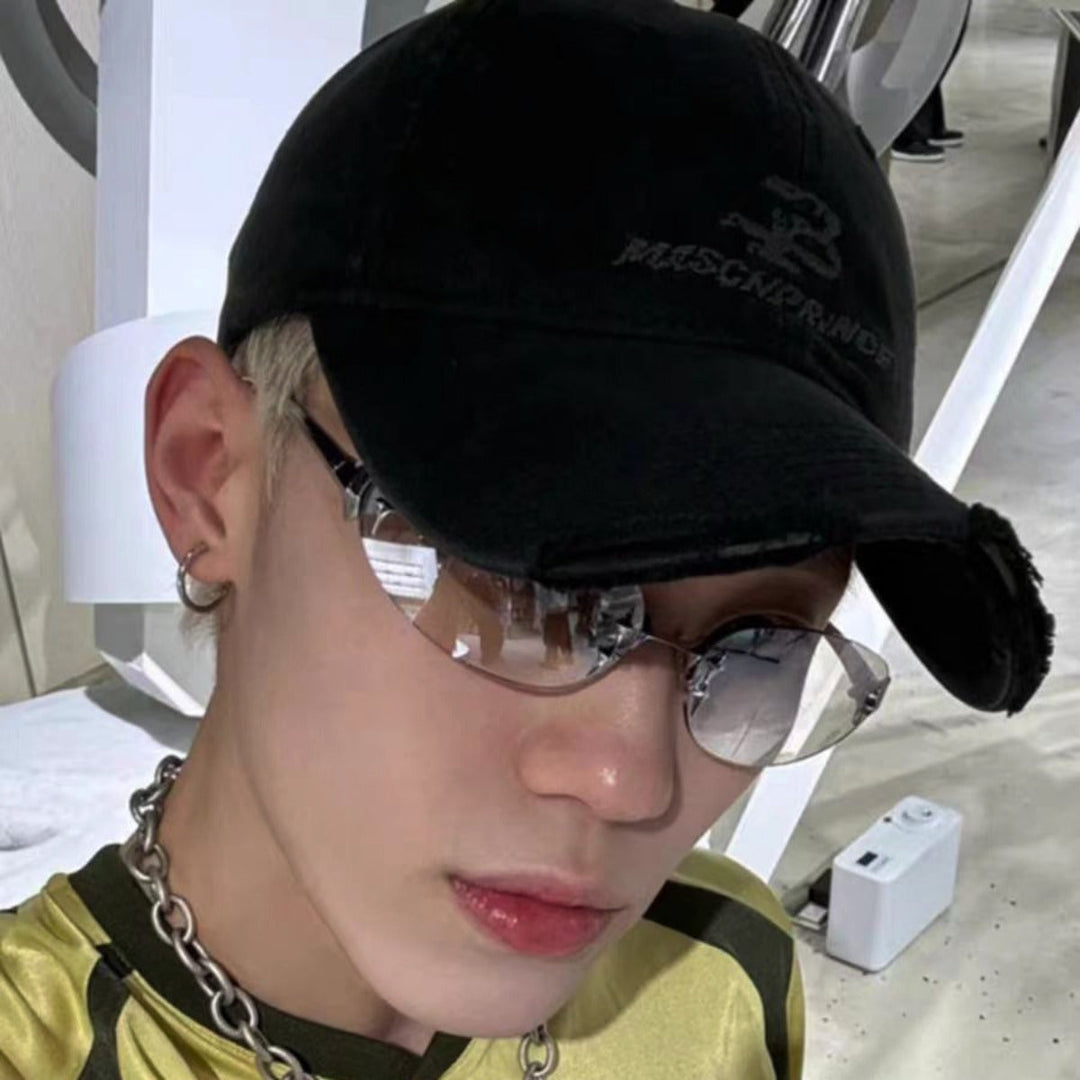 Shopnory | Star Rahmenlose Futuristische Sonnenbrille