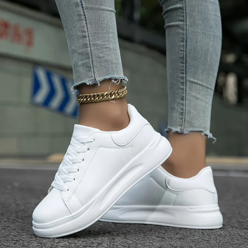 Ledersneaker Damen