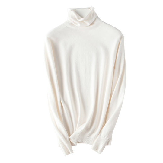 Damen leichter Feinstrick-Rollkragenpullover mit schmalem Schnitt Shop Nory
