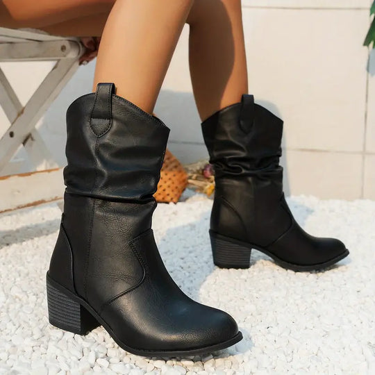 Western Halbhohe Stiefel