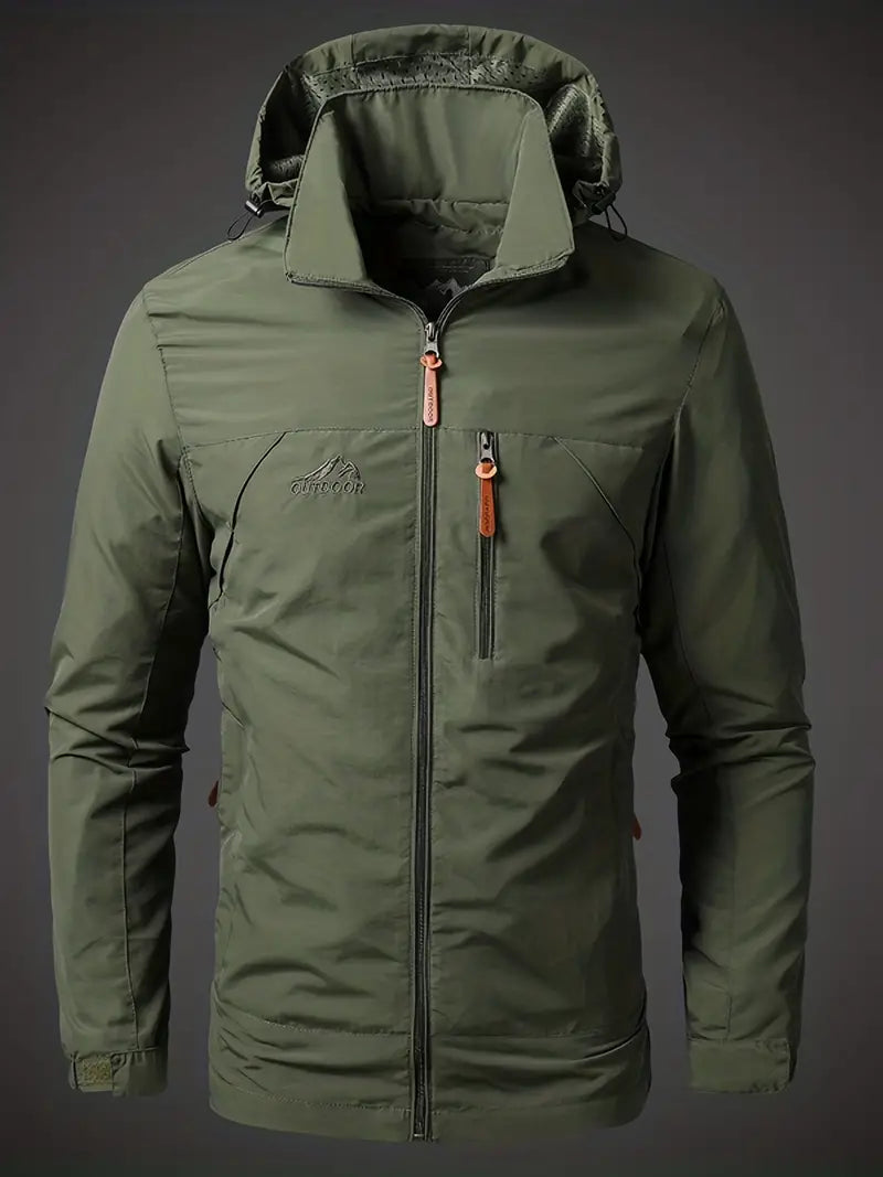 Wasser und Winddichte Herren Outdoor Jacke für Alle Aktivitäten