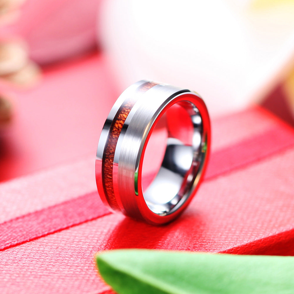 Herren Ring mit buntem Edelstein-Einsatz und modernem Design Shop Nory