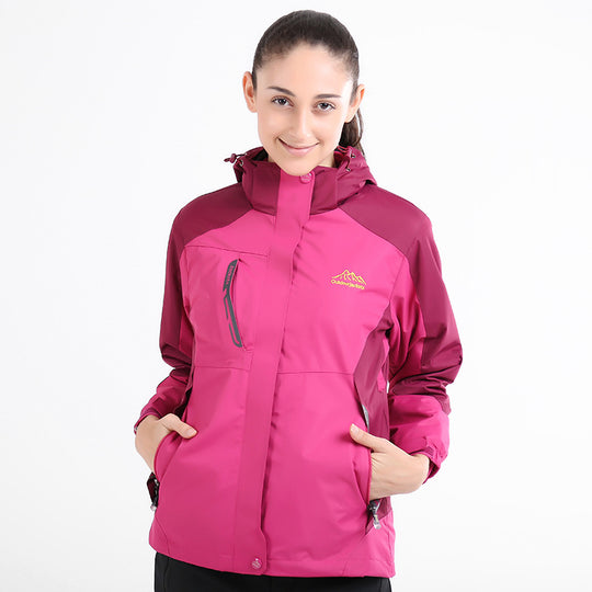 Herren Wasserdichte und atmungsaktive Outdoor-Softshelljacke mit Kapuze Shop Nory