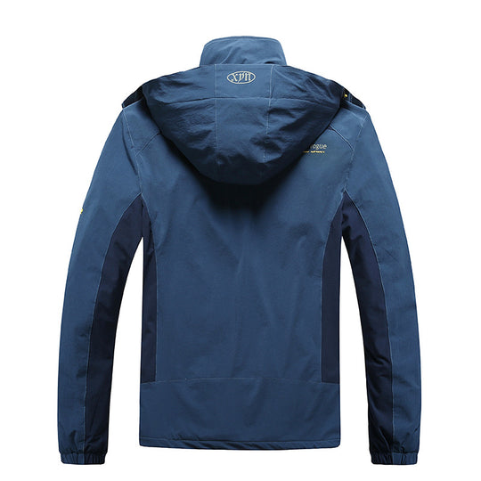Damen Wasser- und winddichte Softshell-Trekkingjacke mit verstellbarer Kapuze Shop Nory