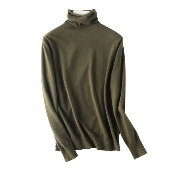 Damen leichter Feinstrick-Rollkragenpullover mit schmalem Schnitt Shop Nory