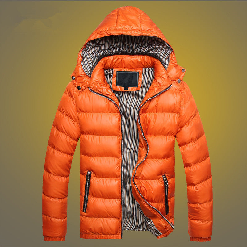 Herren Gefütterte Stepp-Expeditionsjacke mit Kunstfellkapuze und Frontmix-Taschen Shop Nory