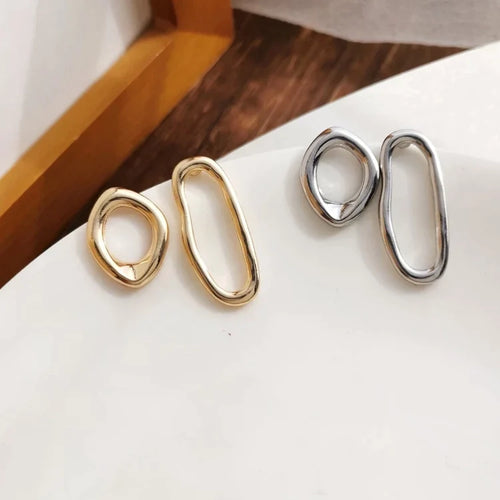 925 Sterling Silver Asymmetrische Ohrringe | Shop Nory