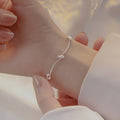 925 Stempel Perlen Knoten Armband | Shop Nory