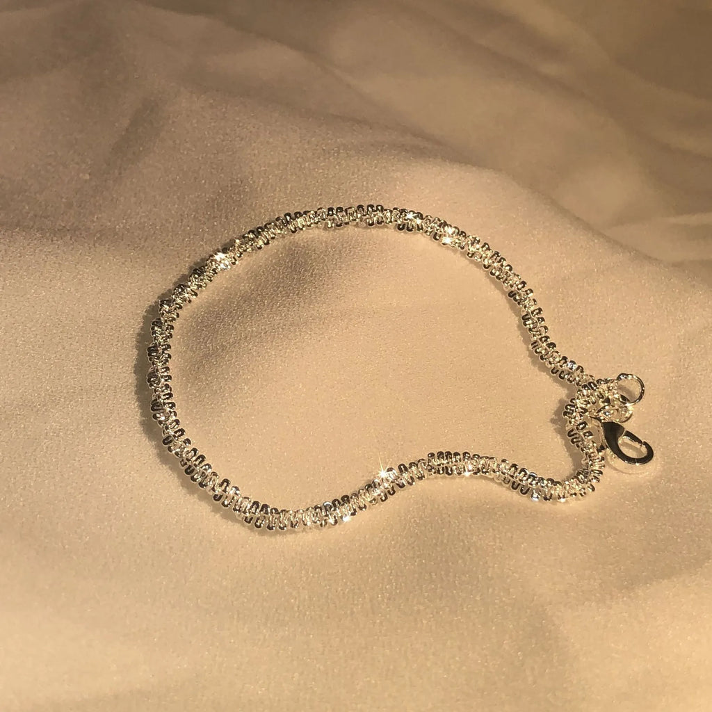 925 Sterling Silber 1.5mm Glänzendes Armband | Shop Nory