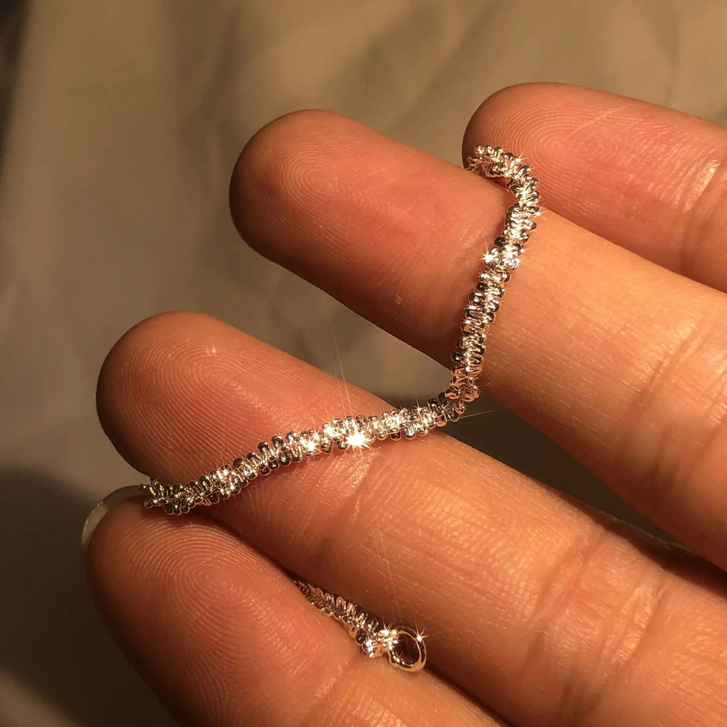 925 Sterling Silber 1.5mm Glänzendes Armband | Shop Nory
