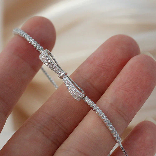 925 Sterling Silber Schleifenarmband | Shop Nory