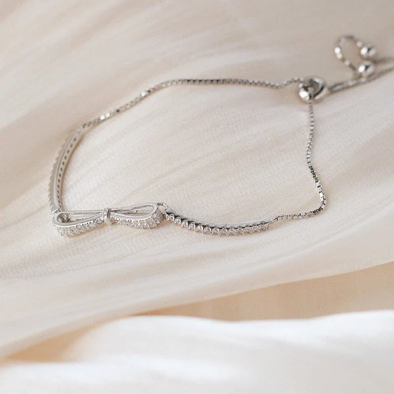 925 Sterling Silber Schleifenarmband | Shop Nory