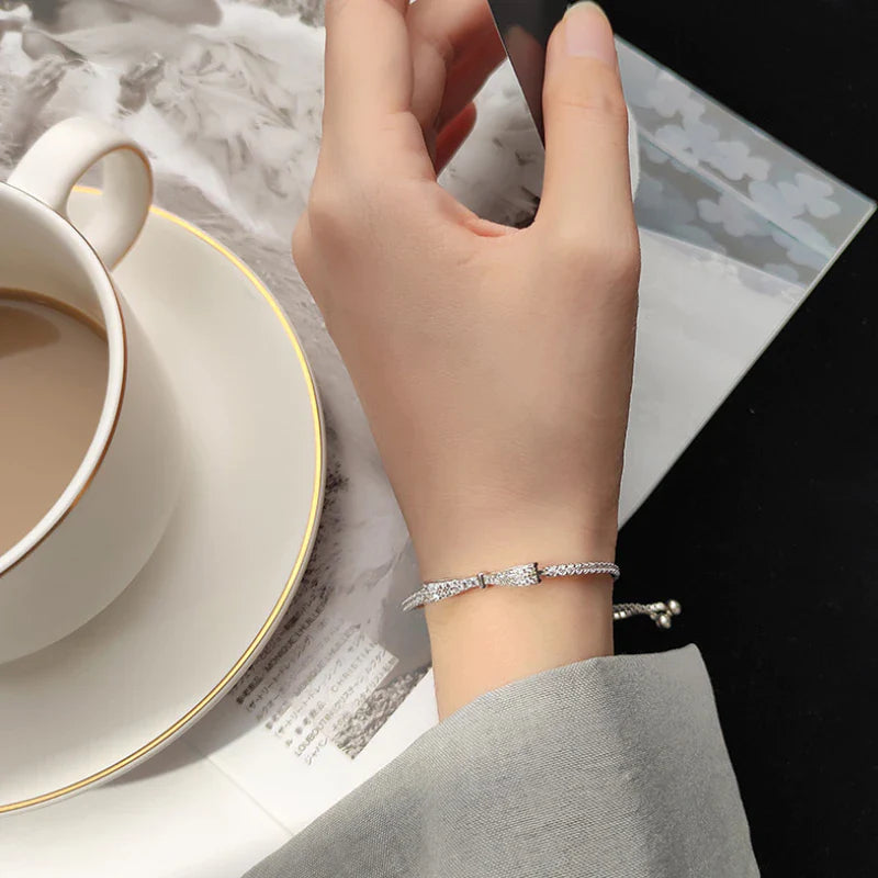 925 Sterling Silber Schleifenarmband | Shop Nory