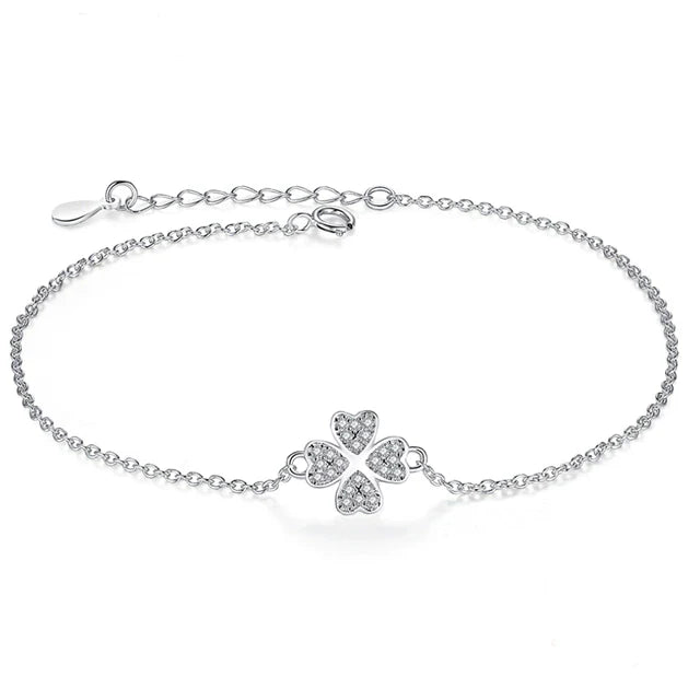 925 Sterling Silver Zirkon Charm Armband | Shop Nory