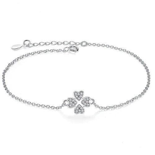 925 Sterling Silver Zirkon Charm Armband | Shop Nory