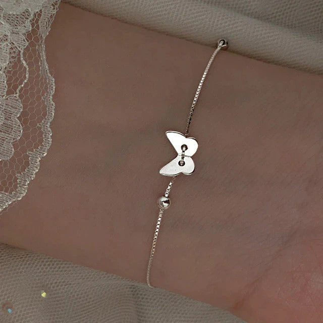 Diamantbesetztes Schmetterlingsarmband | Shop Nory
