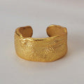 925 Sterling Silver Breite Texturierte Ohrmanschette | Shop Nory