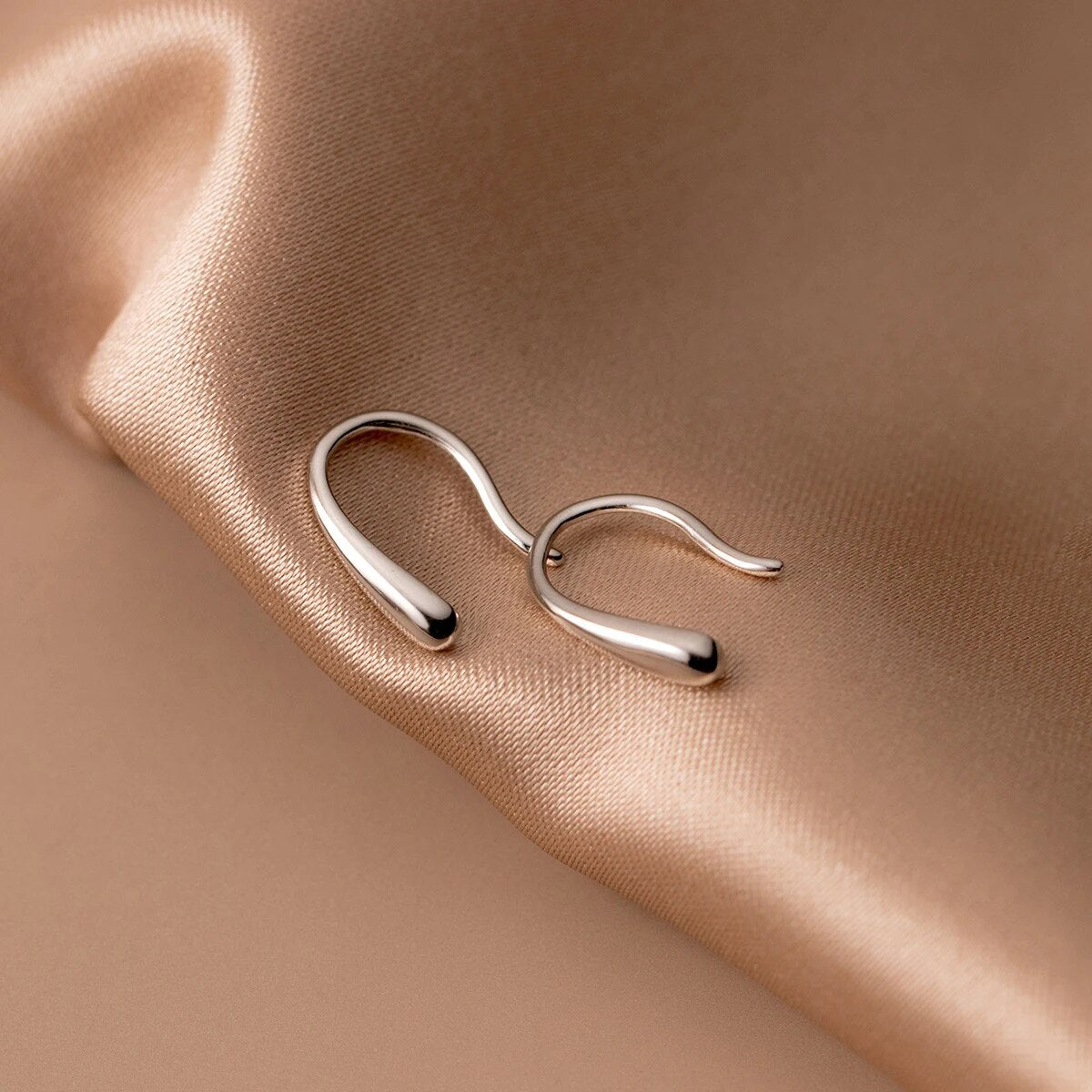 925 Sterling Silber Mode Einfach Ohrhaken | Shop Nory