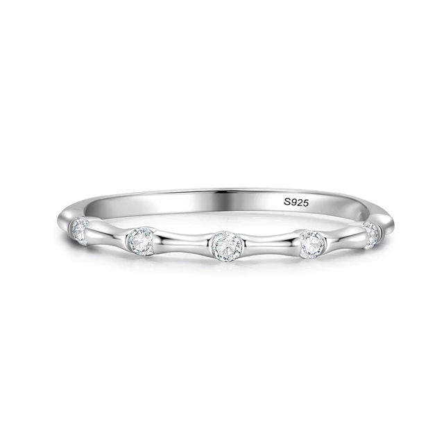 925 Sterling Silber Mode Stapelbare CZ Ringe | Shop Nory