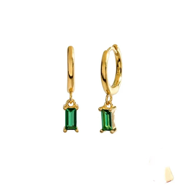 925 Sterling Silver Zirkon Creolen | Shop Nory