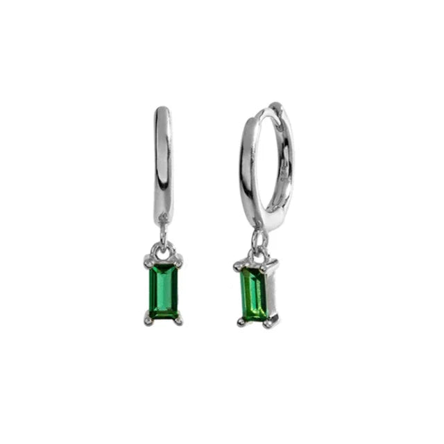 925 Sterling Silver Zirkon Creolen | Shop Nory