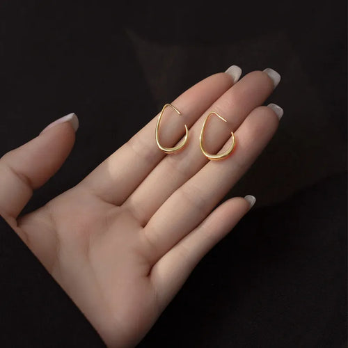 925 Sterling Silber Haken Creolen Ohrringe | Shop Nory
