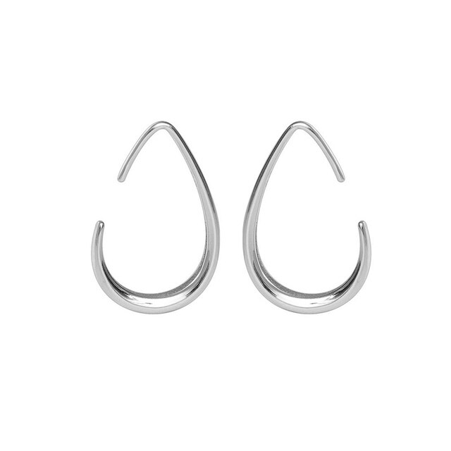 925 Sterling Silber Haken Creolen Ohrringe | Shop Nory