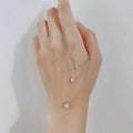 Exquisite Cut Funkelnder Zirkon Anhänger Halskette | Shop Nory