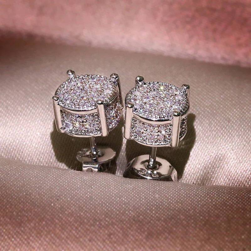 925 Sterlingsilber Mikrodiamant Ohrstecker | Shop Nory