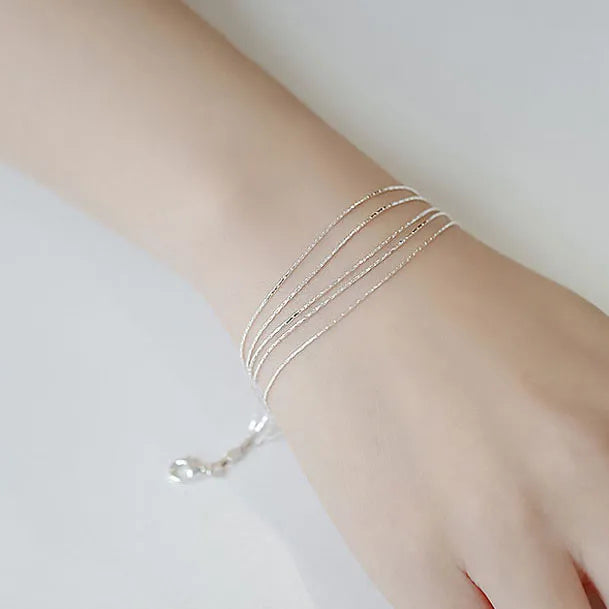925 Sterlingsilber Multilayer Luxusarmband | Shop Nory