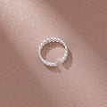 925 Sterlingsilber Spitzen Hohles Muster Ring | Shop Nory