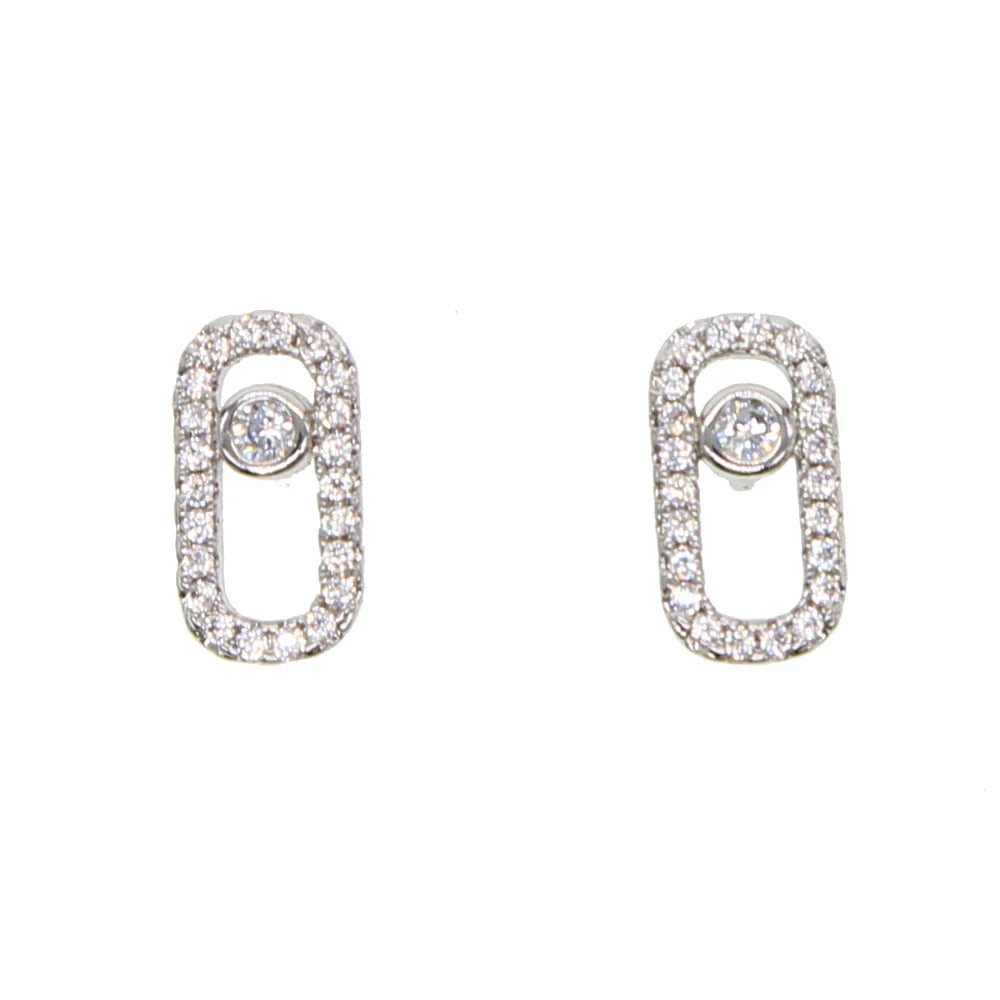 925 Sterling Silber Süße Minimalistische Stecker Ohrringe | Shop Nory
