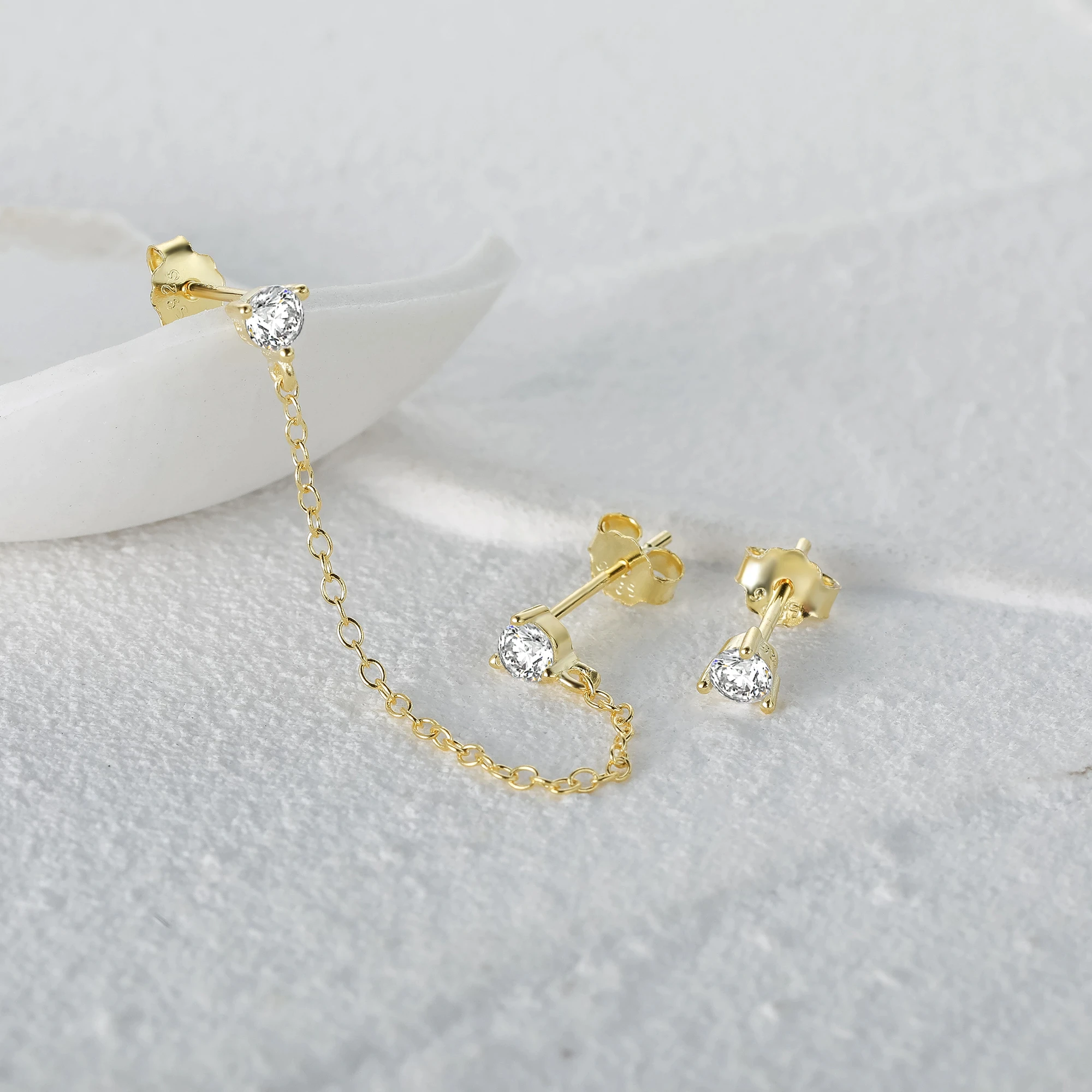 925 Sterling Silver Quasten Ketten Ohrringe | Shop Nory