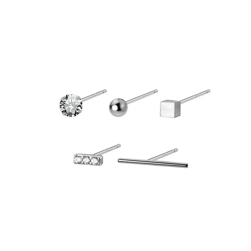 Minimal Five Set Ohrringe | Shop Nory