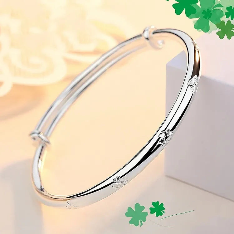 925 Sterling Silber Glücksklee Armbänder | Shop Nory