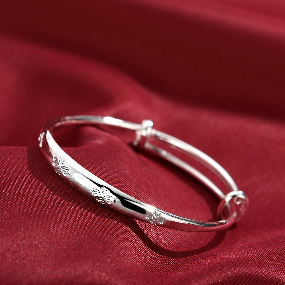925 Sterling Silber Glücksklee Armbänder | Shop Nory