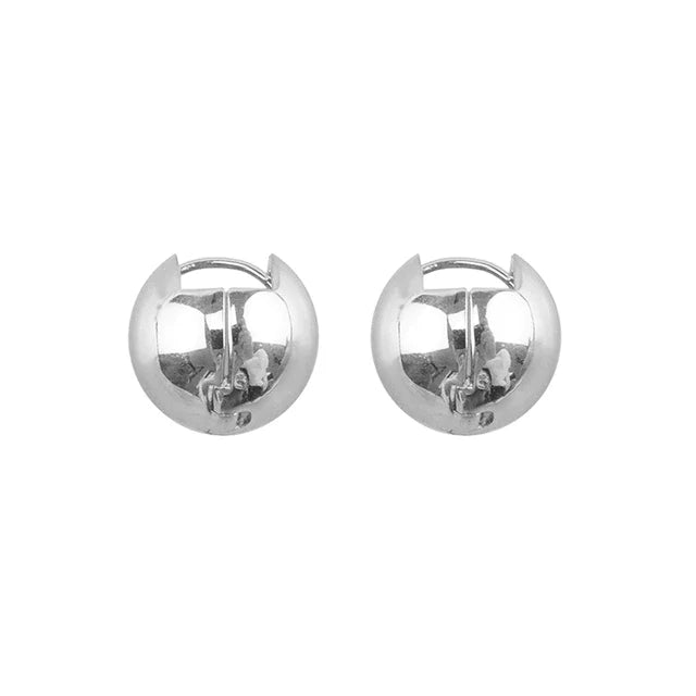 925 Sterling Silber 18K Gold Stecker Schnalle Ohrringe | Shop Nory