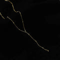 925 Sterling Silber Rundperle Quasten Halskette | Shop Nory
