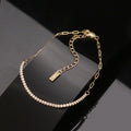 925 Sterling Silber Glänzendes Perlen- und Kettenarmband | Shop Nory