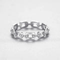 925 Sterling Silber Zirkon Kettenringe | Shop Nory