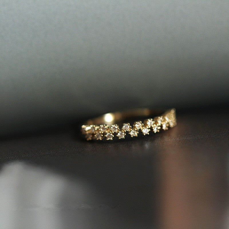 925 Sterlingsilber Einfacher Stern Spitzenring | Shop Nory