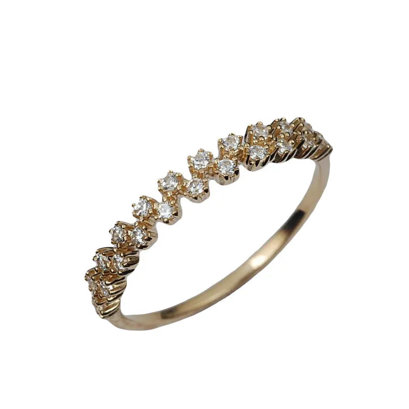 925 Sterlingsilber Einfacher Stern Spitzenring | Shop Nory