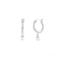 925 Sterling Silver Kleine Perlen Ohrringe | Shop Nory