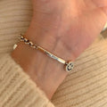 925 Sterling Silver Lächelndes Gesicht Lustiges Armband | Shop Nory