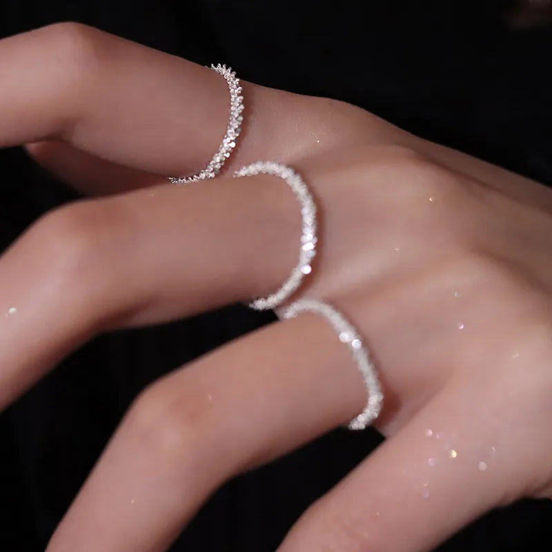 925 Sterling Silber Vielseitiger Dekorativer Ring | Shop Nory
