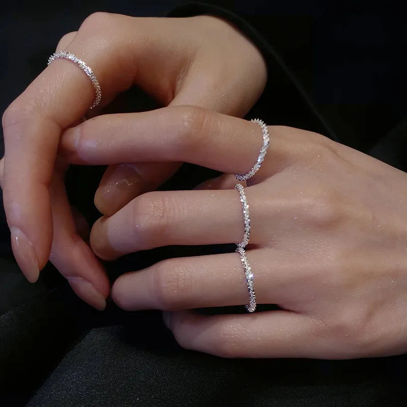 925 Sterling Silber Vielseitiger Dekorativer Ring | Shop Nory