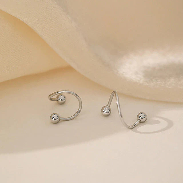925 Sterling Silber Stern Flash Kristall Ohrringe | Shop Nory