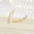 925 Sterlingsilber Super Glänzende Zirkon Ohrringe | Shop Nory