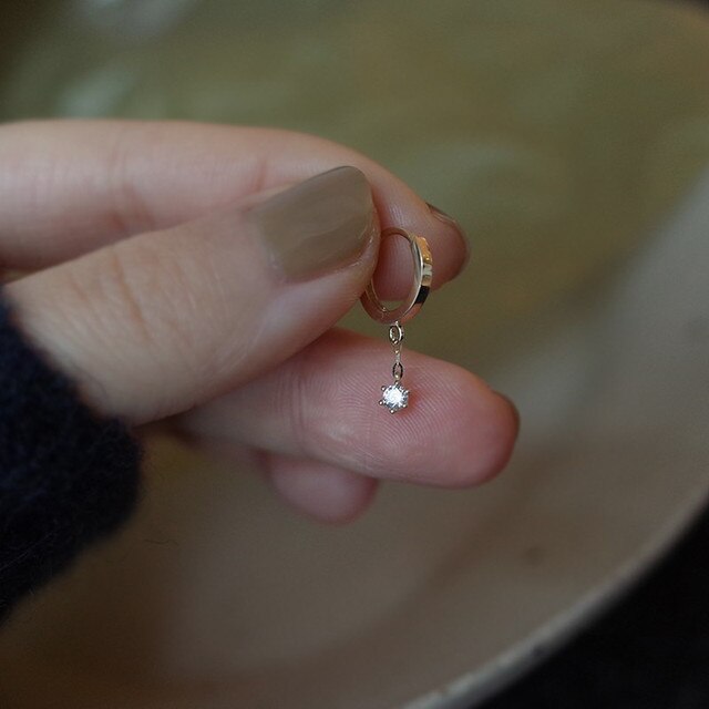 925 Sterling Silver Zirkon Quasten Ohrstecker | Shop Nory