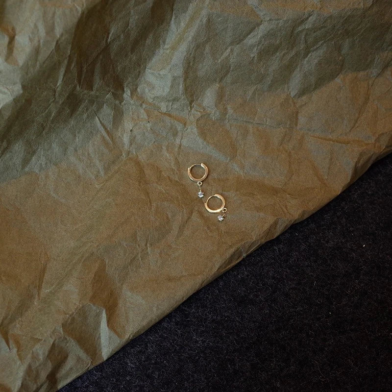 925 Sterling Silver Zirkon Quasten Ohrstecker | Shop Nory